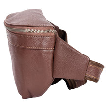 Load image into Gallery viewer, SASSORA Premium Leather Waist Pouch with Adjustable Strap & Secret Pocket