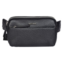 Load image into Gallery viewer, Sassora Premium Genuine Leather Unisex Fanny Pack / Waist Bag
