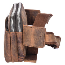Load image into Gallery viewer, Sassora Genuine Leather Waist Bag for Men & Women