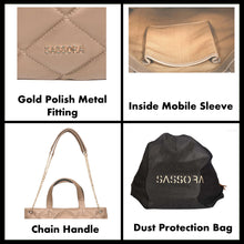 Load image into Gallery viewer, Sassora Premium Leather Women Large Handbag