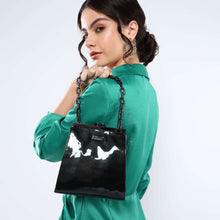 Load image into Gallery viewer, Sassora Genuine Patent Leather Women Small Handbag
