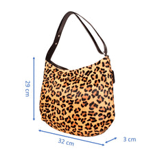 Load image into Gallery viewer, Sassora Genuine Leather Women Printed Shoulder Hobo Bag