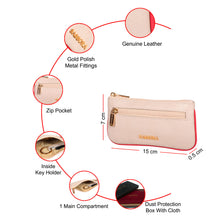 Load image into Gallery viewer, Sassora Premium Leather Small Unisex Key Case Pouch