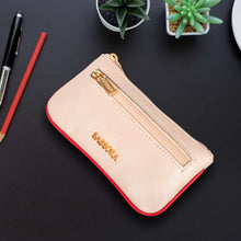 Load image into Gallery viewer, Sassora Premium Leather Small Unisex Key Case Pouch
