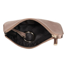 Load image into Gallery viewer, Sassora Genuine Leather Unisex Beige Key Case