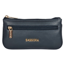Load image into Gallery viewer, Sassora Genuine Leather Small Key Pouch For Men & Women