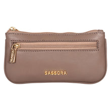 Load image into Gallery viewer, Sassora Premium Leather Small Unisex Key Case Pouch