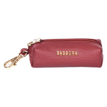 Load image into Gallery viewer, Sassora Premium Leather Key Pouch For Car & Other Keys