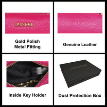 Load image into Gallery viewer, Sassora Premium Leather Key Pouch For Car & Other Keys
