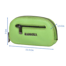 Load image into Gallery viewer, Sassora Premium Leather Unisex Small Car Key Case Pouch