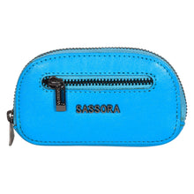 Load image into Gallery viewer, Sassora Premium Leather Unisex Small Car Key Case Pouch