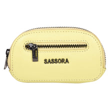 Load image into Gallery viewer, Sassora Premium Leather Unisex Small Car Key Case Pouch