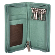 Load image into Gallery viewer, Sassora Premium Leather Key Case – RFID Protected, Secure & Stylish