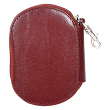 Load image into Gallery viewer, Sassora Premium Leather Unisex Oval Shape Multi Key Pouch