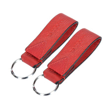 Load image into Gallery viewer, Sassora Premium Leather Key Holders Anniversary Gift, Birthday Gift For All - Pack Of 2