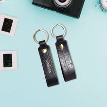 Load image into Gallery viewer, Sassora Premium Leather Keychain Key Ring Holders Anniversary Gift, Birthday Gift For All - Pack Of 2