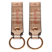 Load image into Gallery viewer, Sassora Premium Leather Key Chain Anniversary Gift, Birthday Gift For All - Pack Of 2