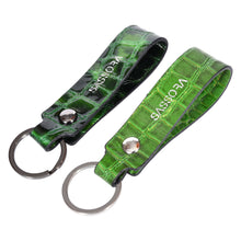 Load image into Gallery viewer, Sassora Premium Leather Keychain Key Ring Holders Anniversary Gift, Birthday Gift For All - Pack Of 2