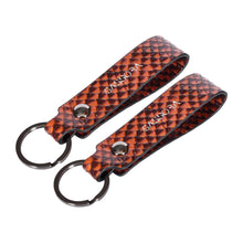 Load image into Gallery viewer, Sassora Premium Leather Keychain Holders Anniversary Gift, Birthday Gift For All - Pack Of 2