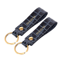 Load image into Gallery viewer, Sassora Genuine Leather Keychain Key Ring Holders Anniversary Gift, Birthday Gift For All - Pack Of 2