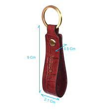 Load image into Gallery viewer, Sassora Premium Leather Keychain Key Ring Holders Anniversary Gift, Birthday Gift For All - Pack Of 2