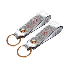 Load image into Gallery viewer, Sassora Premium Leather Keychain Key Ring Holders Anniversary Gift, Birthday Gift For All - Pack Of 2