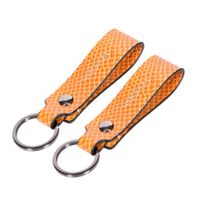 Load image into Gallery viewer, Sassora Premium Leather Keychain Key Ring Holders Anniversary Gift, Birthday Gift For All - Pack Of 2