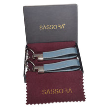 Load image into Gallery viewer, Sassora Premium Leather Regular Key Holder Gift Set - Pack Of 2