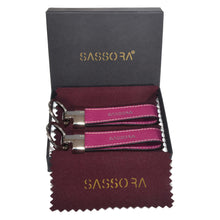 Load image into Gallery viewer, Sassora Premium Leather Regular Key Holder Gift Set - Pack Of 2