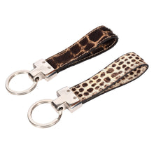 Load image into Gallery viewer, Sassora Hairon Leather Regular Key Holder Gift Set - Pack Of 2