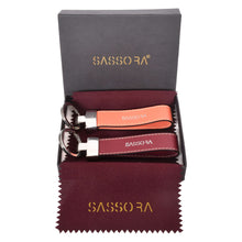 Load image into Gallery viewer, Sassora Premium Leather Regular Key Holder Gift Set - Pack Of 2