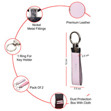 Load image into Gallery viewer, Sassora Premium Leather Regular Key Holder Gift Set - Pack Of 2