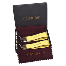 Load image into Gallery viewer, Sassora Premium Leather Regular Key Holder Gift Set - Pack Of 2