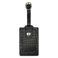 Load image into Gallery viewer, Sassora Premium Genuine Leather Luggage Tag with Detachable Buckle Strap