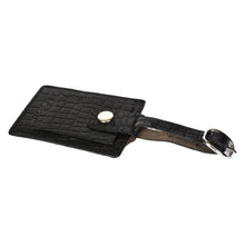 Load image into Gallery viewer, Sassora Premium Genuine Leather Luggage Tag with Detachable Buckle Strap