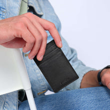 Load image into Gallery viewer, Sassora Premium Leather RFID Money Clip For Men & Women