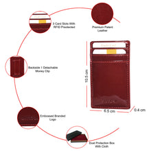 Load image into Gallery viewer, Sassora Premium Patent Leather Unisex RFID Money Clip