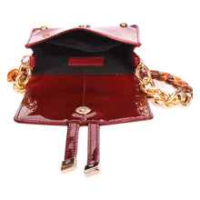 Load image into Gallery viewer, Sassora Patent Leather Girl Mini Sling Bag