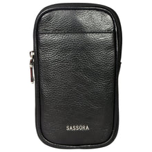 Load image into Gallery viewer, Sassora Pure Leather iPhone 12 Compatible Sling Bag