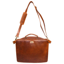 Load image into Gallery viewer, Sassora Premium Leather Office Messenger Bag