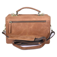 Load image into Gallery viewer, Sassora Premium Leather Small Messenger Bag for Unisex