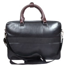 Load image into Gallery viewer, Sassora Premium Leather Men's Large Laptop Messenger Bag