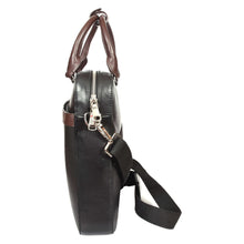 Load image into Gallery viewer, Sassora Premium Leather Men's Large Laptop Messenger Bag