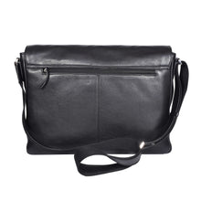 Load image into Gallery viewer, Sassora Premium Leather Men's 16.5" Laptop Messenger Bag