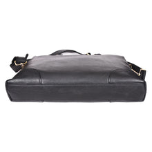Load image into Gallery viewer, SASSORA Genuine Leather 16-Inch Fit Laptop Messenger Bag