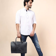 Load image into Gallery viewer, Sassora Premium Leather Men's Laptop Messenger Bag For Daily Purpose