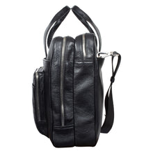 Load image into Gallery viewer, Sassora Premium Leather Men's Office Laptop Messenger Bag
