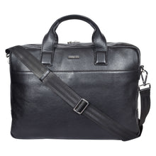 Load image into Gallery viewer, Sassora Premium Leather Unisex Office Laptop Messenger Bag
