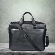 Load image into Gallery viewer, Sassora Genuine Premium Leather Large Laptop Messenger Bag