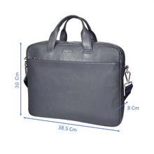 Load image into Gallery viewer, Sassora Premium Leather Men's Office Laptop Messenger Bag